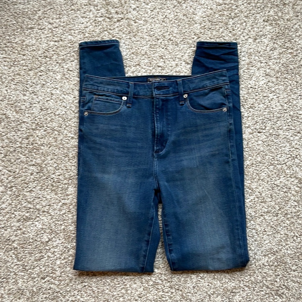 Abercrombie Simone High Rise Jean Legging size 27/4L - Picture 1 of 8